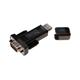 125822  USB - RS232 converter, 2.0 DB9 han Leveres som adapter med skj&#248;tekabel, 1 m